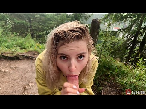 ❤️ Mädchen schluckt Sperma nach einem öffentlichen Blowjob - Eva Elfi ❤️❌ Quality sex bei uns ❌️❤